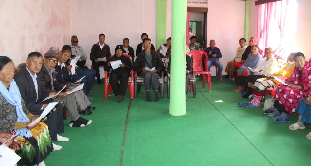 Zunheboto Chamber of Commerce and Industries at SBCZ Day CareCenter on October 28. (Morung Photo)